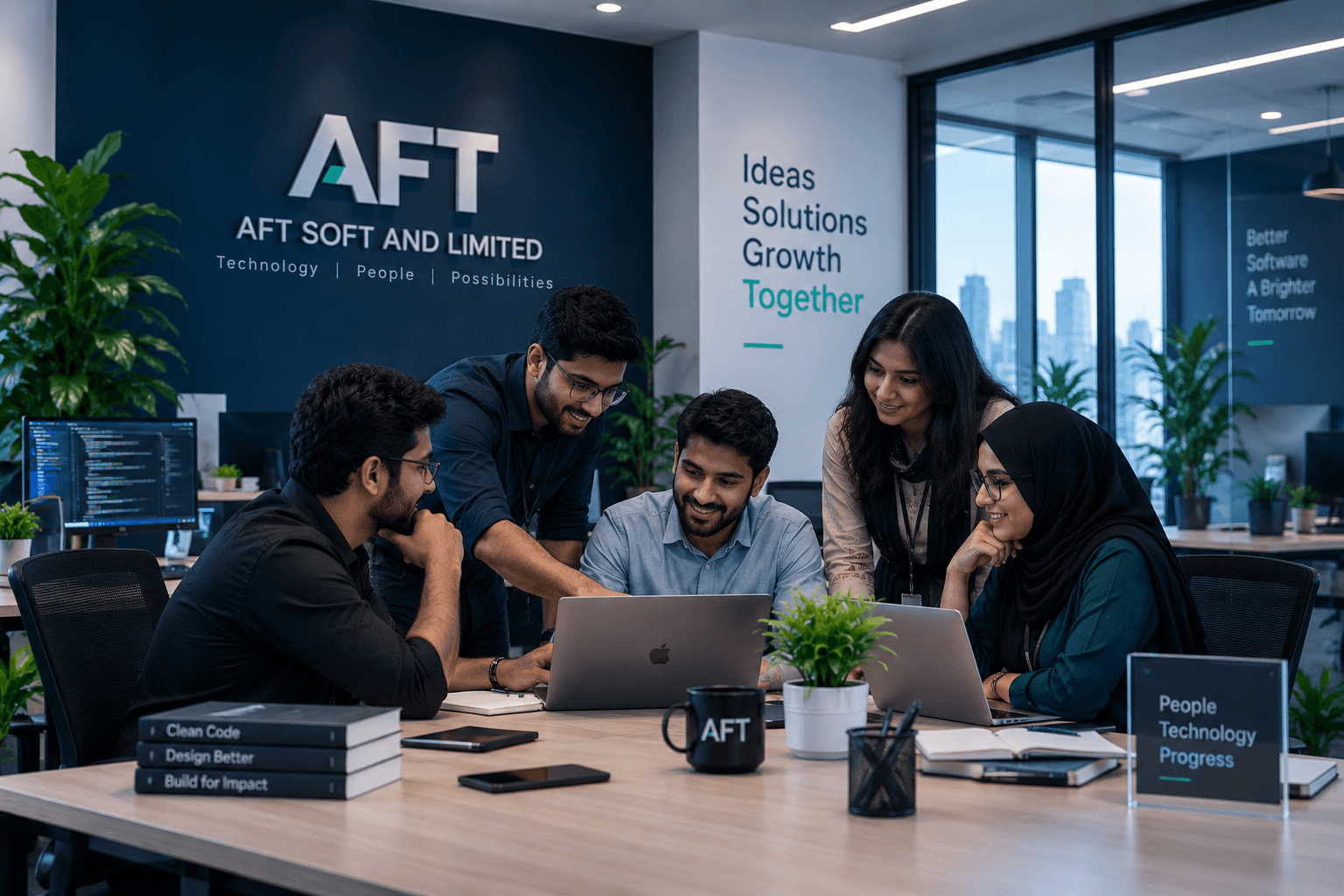 AFT SOFT AND LIMITED technology workspace
